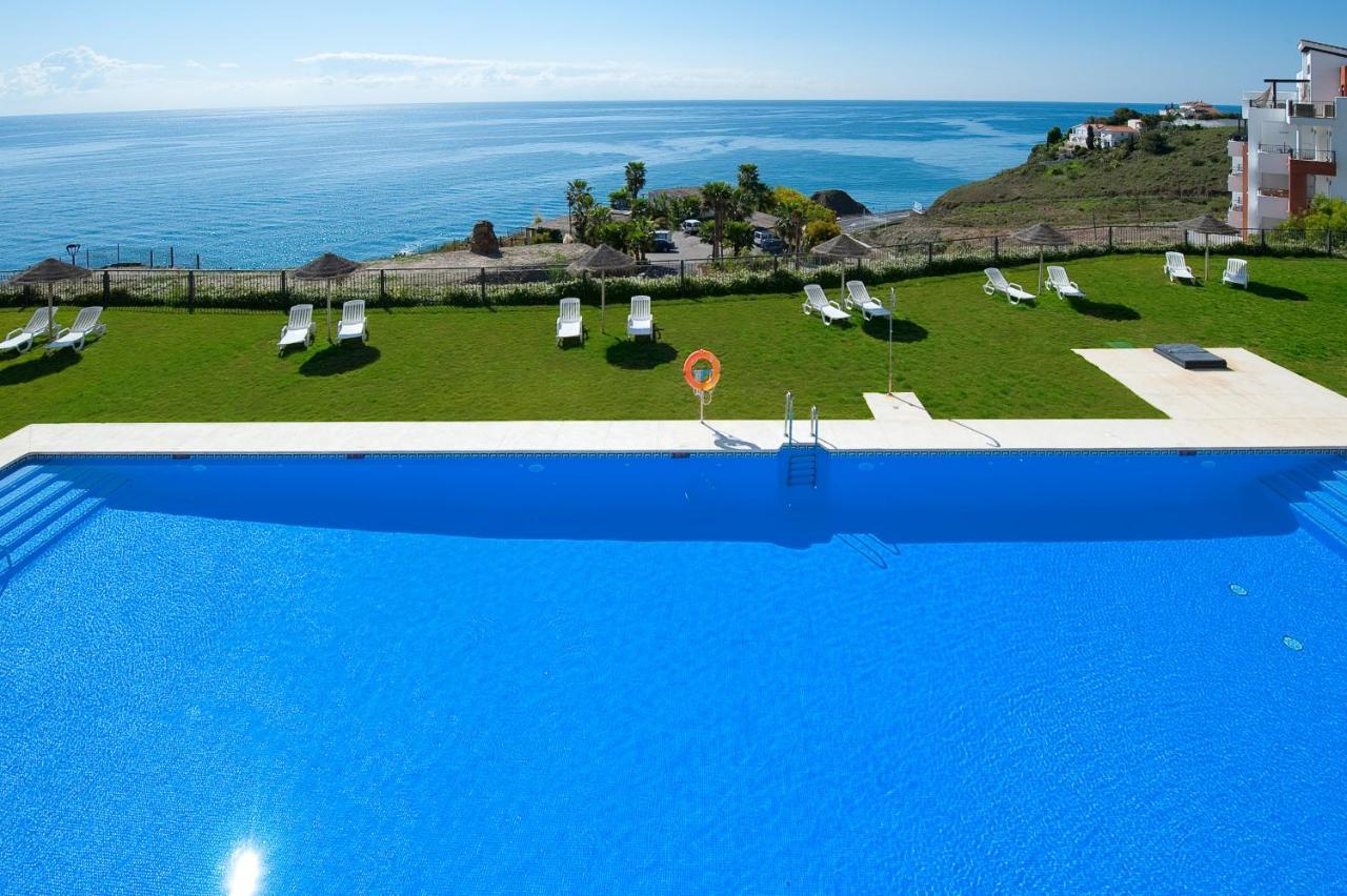 Impresionante Apartamento Vista Mar Frontal Torrox Ngoại thất bức ảnh
